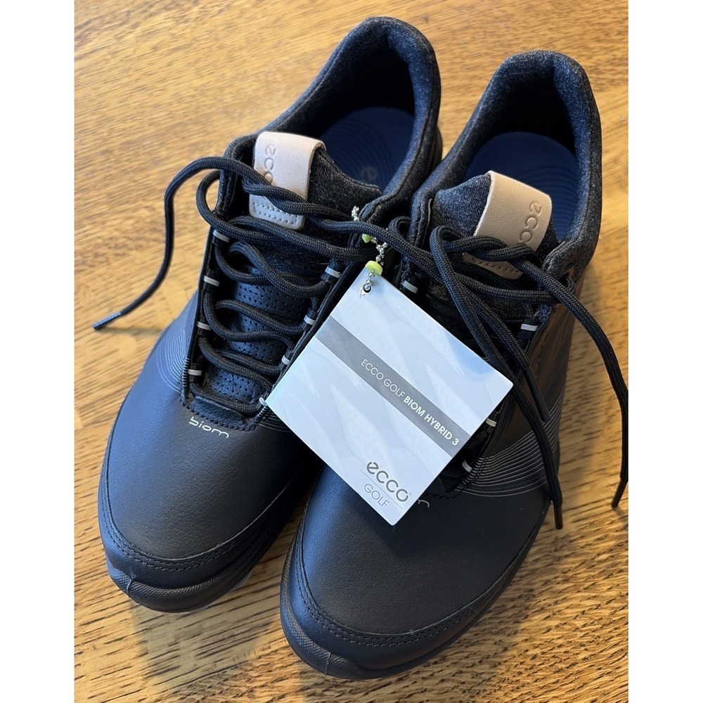 ECCO‎ Women's Biom Hybrid 3 GTX Golf Shoes Black/Grey GORE-TEX - Size 7